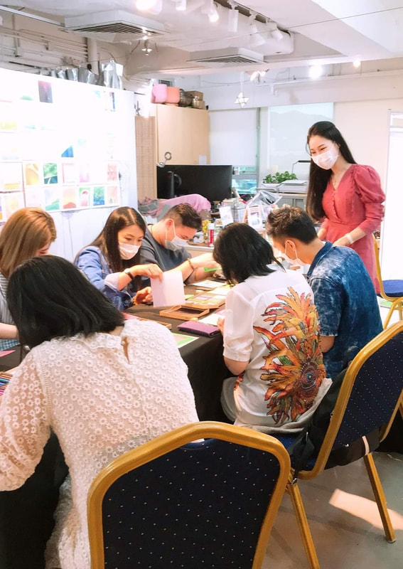 日本和諧粉彩證書課程 | 2023 雙證書課程 | 準指導師 | 正指導師 |